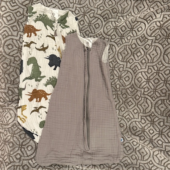 Little Unicorn Sleep Sack Set 0-6months Cotton Muslin - Picture 1 of 4